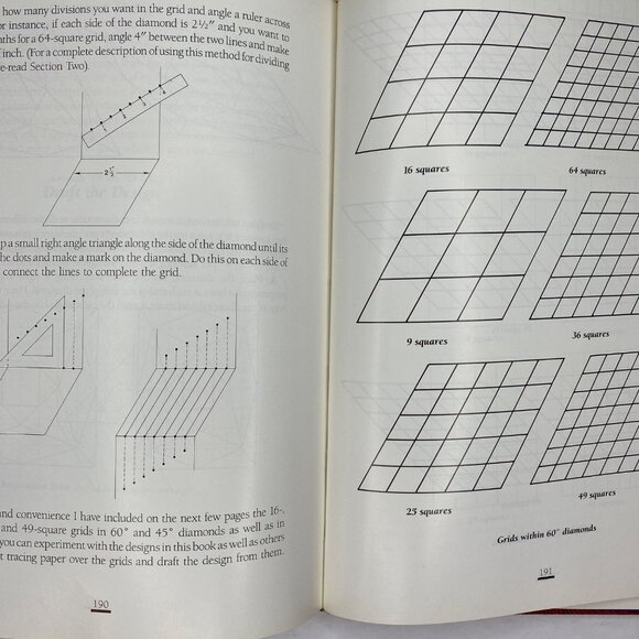 Vintage 1989 Patchwork Portfolio Jinny Beyer Quilt Book Signed Copy Hilton Head - Picture 13 of 15